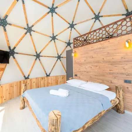 호텔 Kalkan Kingdome Deluxe Glamping 카스