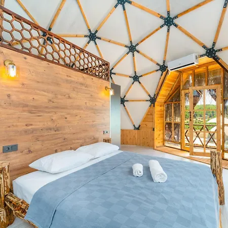 Kalkan Kingdome Deluxe Glamping 카스