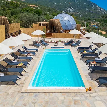 호텔 Kalkan Kingdome Deluxe Glamping