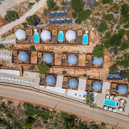 호텔 Kalkan Kingdome Deluxe Glamping 카스