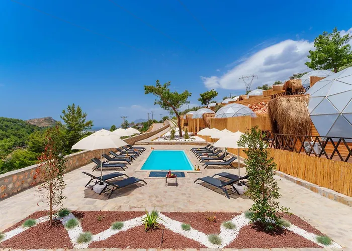 Kalkan Kingdome Deluxe Glamping Hotel Kaş